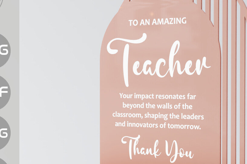 Intra απο ξύλο plywood 3mm-4mm πάχος – Λέιζερ Δώρου Εμφάνιση Εκτίμησης Δασκάλου Δίασταση  20x20 cm INTRAFABR-97505306