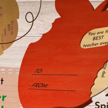 Intra απο ξύλο plywood 3mm-4mm πάχος – Δώρο Εκτίμησης Δασκάλου, Layered Apple Δίασταση  20x20 cm INTRAFABR-68374614 - Image 1