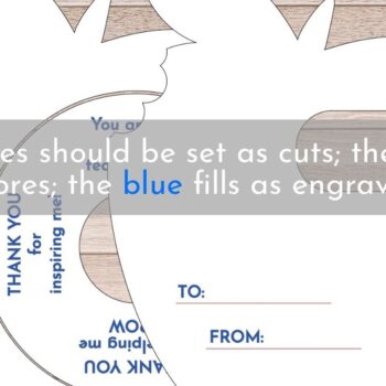 Intra απο ξύλο plywood 3mm-4mm πάχος – Δώρο Εκτίμησης Δασκάλου, Layered Apple Δίασταση  20x20 cm INTRAFABR-68374614 - Image 5