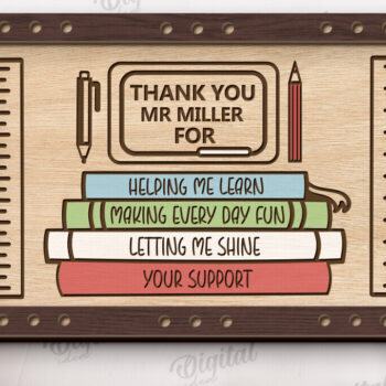 Intra απο ξύλο plywood 3mm-4mm πάχος – Εκτίμηση δασκάλου πλάκα κοπής με λέιζερ Δίασταση  20x20 cm INTRAFABR-120366274 - Image 1