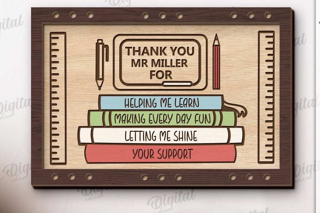 Intra απο ξύλο plywood 3mm-4mm πάχος – Εκτίμηση δασκάλου πλάκα κοπής με λέιζερ Δίασταση  20x20 cm INTRAFABR-120366274