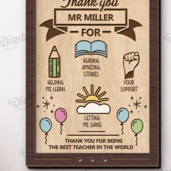 Intra απο ξύλο plywood 3mm-4mm πάχος – Εκτίμηση δασκάλου πλάκα κοπής με λέιζερ Δίασταση  20x20 cm INTRAFABR-120365954 - Image 1