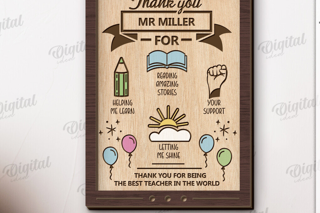 Intra απο ξύλο plywood 3mm-4mm πάχος – Εκτίμηση δασκάλου πλάκα κοπής με λέιζερ Δίασταση  20x20 cm INTRAFABR-120365954