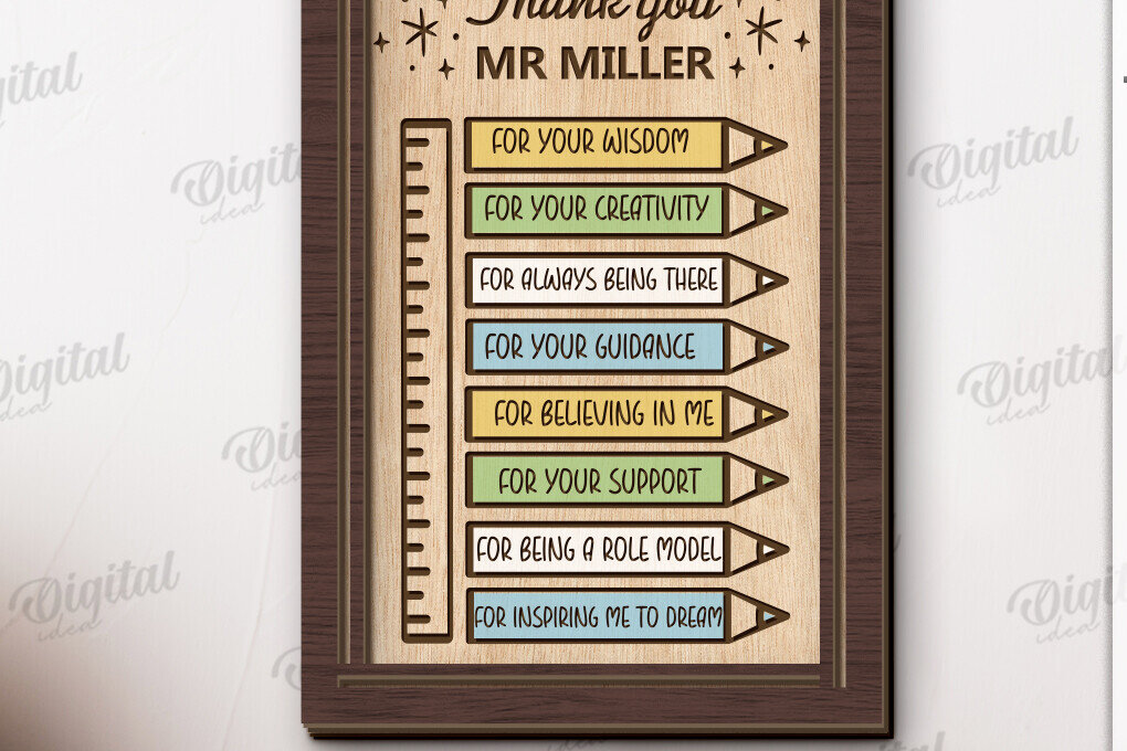 Intra απο ξύλο plywood 3mm-4mm πάχος – Εκτίμηση δασκάλου πλάκα κοπής με λέιζερ Δίασταση  20x20 cm INTRAFABR-120366094