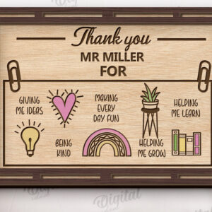 Intra απο ξύλο plywood 3mm-4mm πάχος – Εκτίμηση δασκάλου πλάκα κοπής με λέιζερ Δίασταση  20x20 cm INTRAFABR-120366207