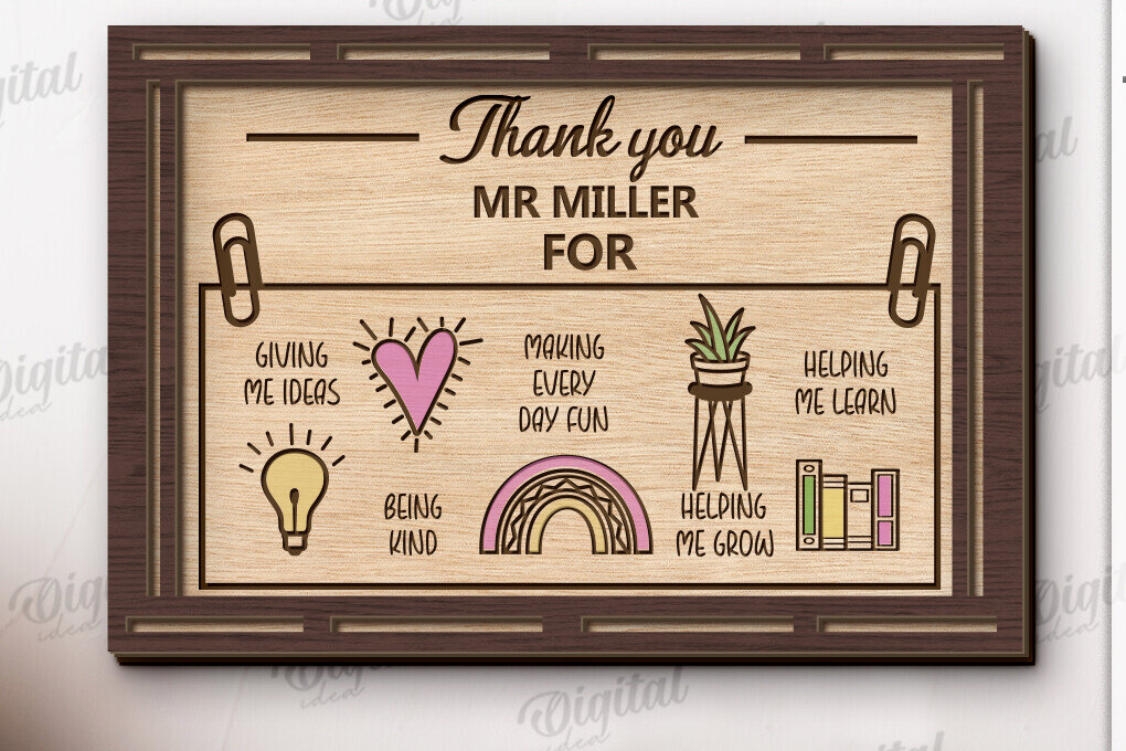 Intra απο ξύλο plywood 3mm-4mm πάχος – Εκτίμηση δασκάλου πλάκα κοπής με λέιζερ Δίασταση  20x20 cm INTRAFABR-120366207