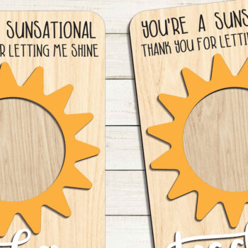 Intra απο ξύλο plywood 3mm-4mm πάχος – Κάτοχοι δωροκαρτών Εκτιμήσεων Εκπαιδευτικών Δίασταση  20x20 cm INTRAFABR-101920599 - Image 2