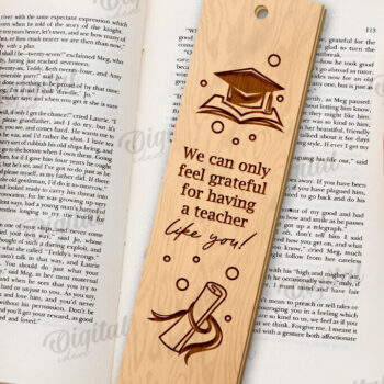 Intra απο ξύλο plywood 3mm-4mm πάχος – Δάσκαλος σελιδοδείκτης Αποκοπή με λέιζερ Δίασταση 20x20 cm INTRAFABR-119264089 - Image 1