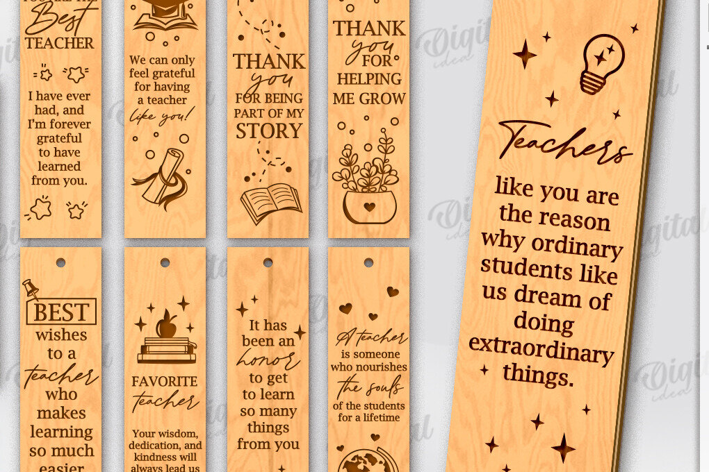 Intra απο ξύλο plywood 3mm-4mm πάχος – Δασκάλα σελιδοδείκτες με λέιζερ Δίασταση  20x20 cm INTRAFABR-119197870