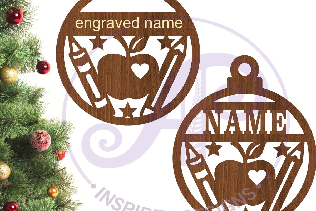 Intra απο ξύλο plywood 3mm-4mm πάχος – Δάσκαλος Χριστουγεννιάτικο Στολίδι Δίασταση  20x20 cm INTRAFABR-79180470