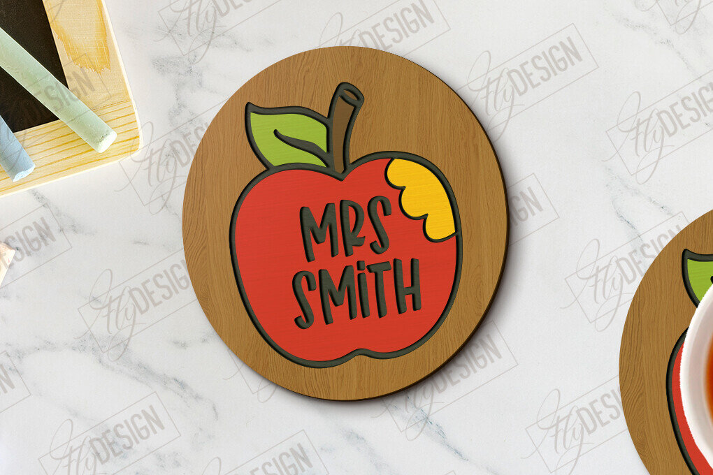 Intra απο ξύλο plywood 3mm-4mm πάχος – Δάσκαλος σουβέρ | Σουβέρ Κυπέλλου | Σχολείο Δίασταση  20x20 cm INTRAFABR-118750498