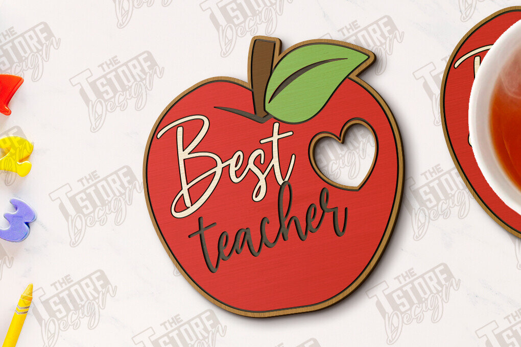 Intra απο ξύλο plywood 3mm-4mm πάχος – Δάσκαλος σουβέρ | Σουβέρ Κυπέλλου | Σχολείο Δίασταση  20x20 cm INTRAFABR-118286621