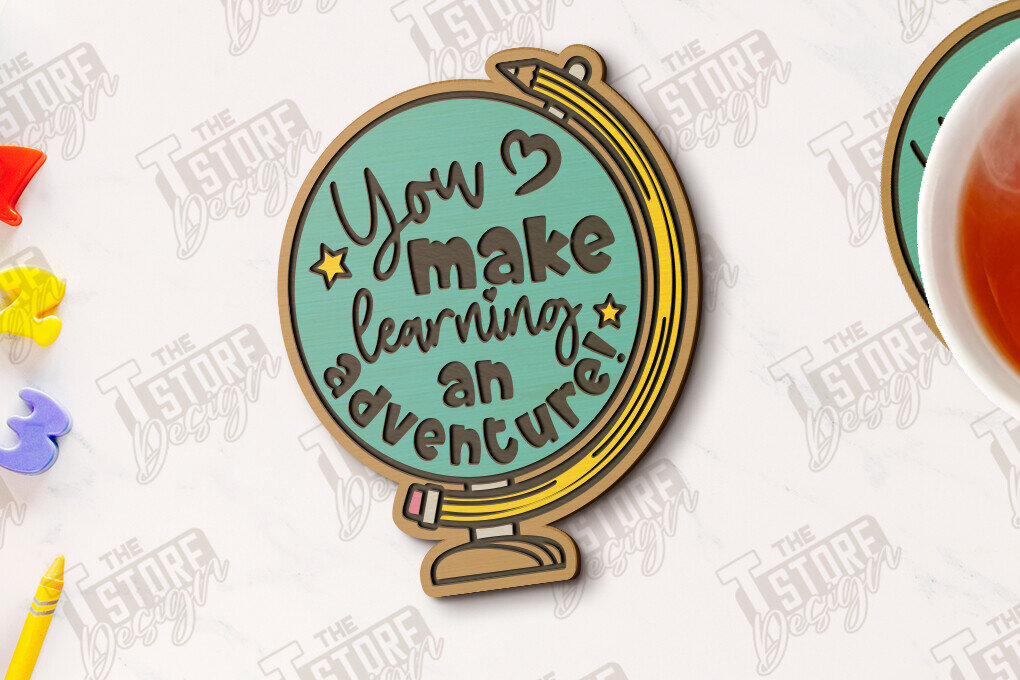 Intra απο ξύλο plywood 3mm-4mm πάχος – Δάσκαλος σουβέρ | Σχολείο | Κύπελλο σουβέρ Δίασταση  20x20 cm INTRAFABR-118678791