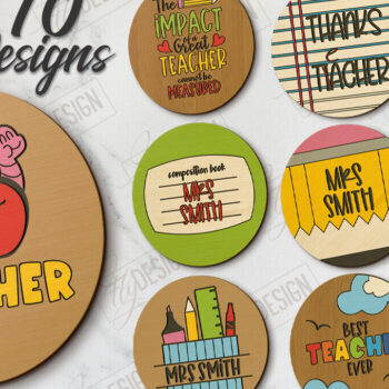 Intra απο ξύλο plywood 3mm-4mm πάχος – Δασκάλα σουβέρ Πακέτο | Κύπελλο σουβέρ Δίασταση  20x20 cm INTRAFABR-118750627 - Image 1