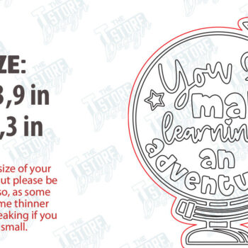 Intra απο ξύλο plywood 3mm-4mm πάχος – Δασκάλα σουβέρ Πακέτο | Σχολικός Σχεδιασμός Δίασταση  20x20 cm INTRAFABR-118678854 - Image 2