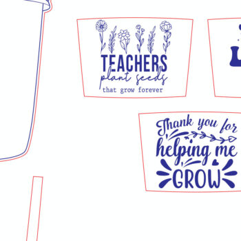 Intra απο ξύλο plywood 3mm-4mm πάχος – Δωροθήκη για καφέ δασκάλα Δίασταση  20x20 cm INTRAFABR-99080283 - Image 4