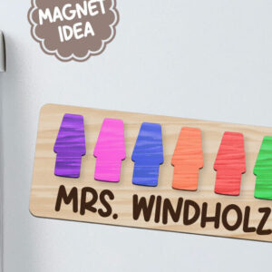 Intra απο ξύλο plywood 3mm-4mm πάχος – Teacher Eraser Magnet για Laser Δίασταση  20x20 cm INTRAFABR-106322817