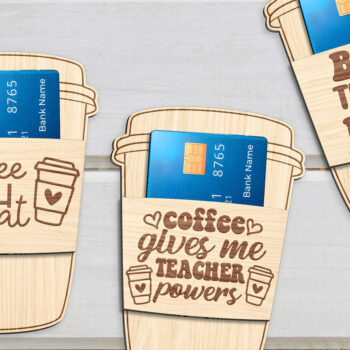 Intra απο ξύλο plywood 3mm-4mm πάχος – Κάτοχος δωροκάρτας δασκάλου Δίασταση  20x20 cm INTRAFABR-99080174 - Image 1