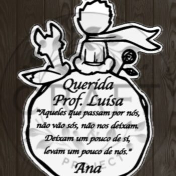 Intra απο ξύλο plywood 3mm-4mm πάχος – Δώρο Δασκάλου - Εξατομικευμένο Δίασταση  20x20 cm INTRAFABR-117703882 - Image 1