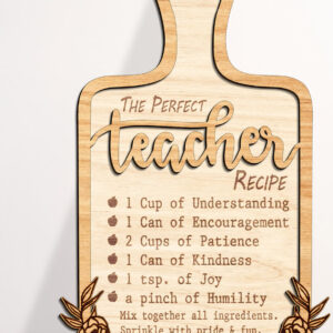 Intra απο ξύλο plywood 3mm-4mm πάχος – Δώρο Δασκάλου Δίασταση  20x20 cm INTRAFABR-99081706