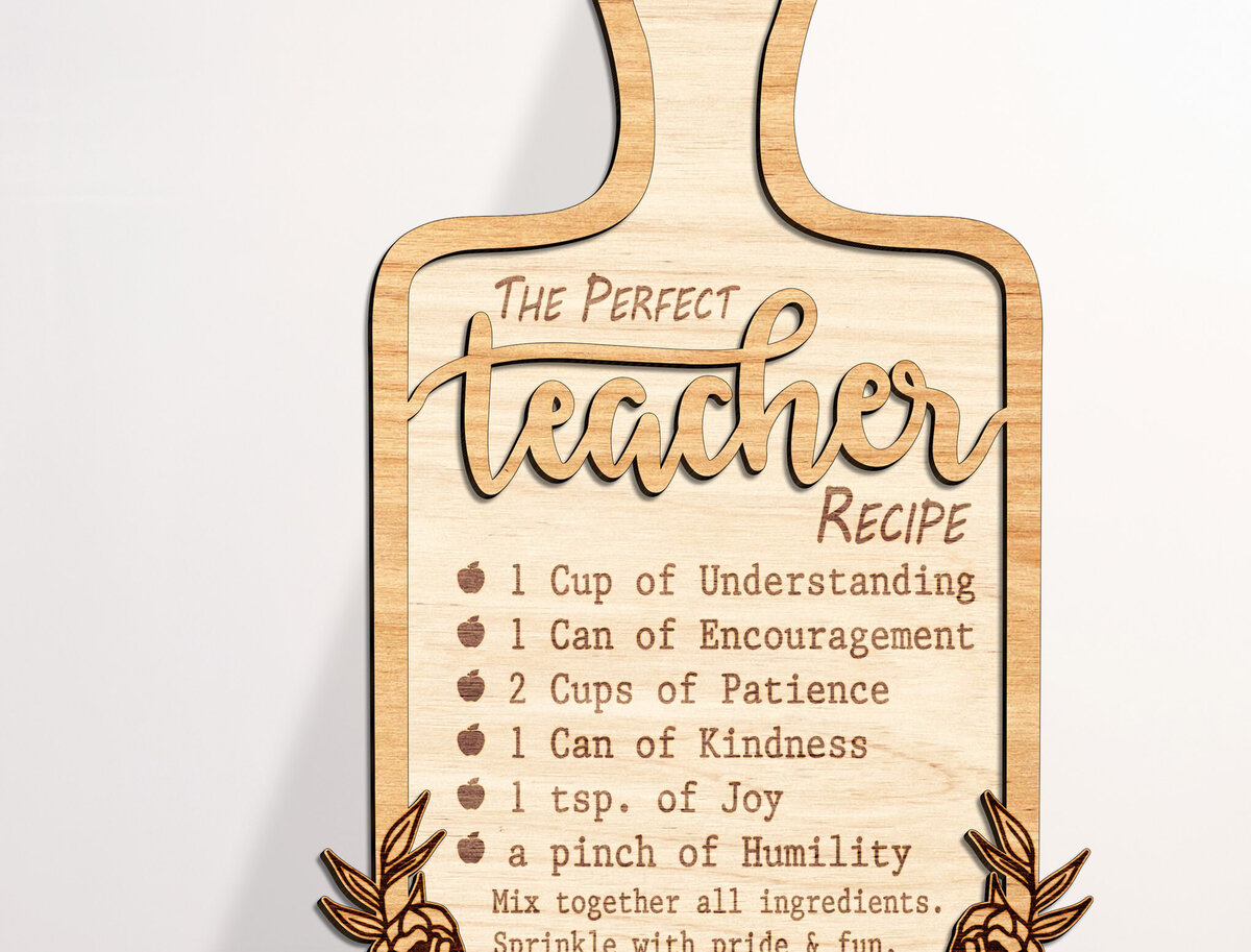 Intra απο ξύλο plywood 3mm-4mm πάχος – Δώρο Δασκάλου Δίασταση  20x20 cm INTRAFABR-99081706