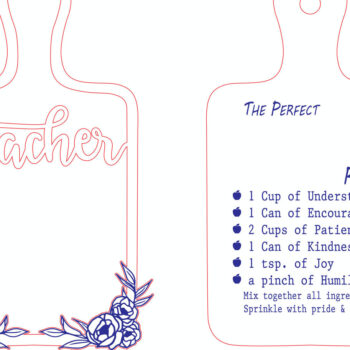 Intra απο ξύλο plywood 3mm-4mm πάχος – Δώρο Δασκάλου Δίασταση  20x20 cm INTRAFABR-99081706 - Image 3