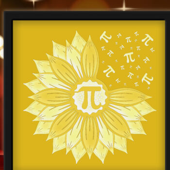 Intra απο ξύλο plywood 3mm-4mm πάχος – Δώρα δασκάλων, Happy Day Pi Δίασταση  20x20 cm INTRAFABR-27693531 - Image 2