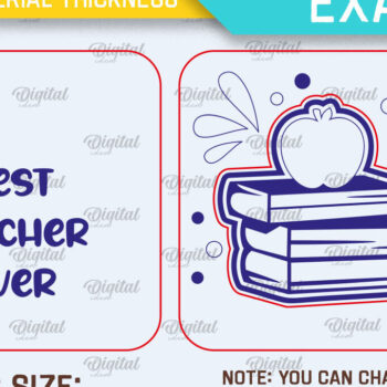 Intra απο ξύλο plywood 3mm-4mm πάχος – Πακέτο ευχετήριων καρτών δασκάλων Δίασταση  20x20 cm INTRAFABR-95714064 - Image 2