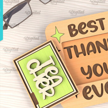 Intra απο ξύλο plywood 3mm-4mm πάχος – Πακέτο ευχετήριων καρτών δασκάλων Δίασταση  20x20 cm INTRAFABR-95714064 - Image 11