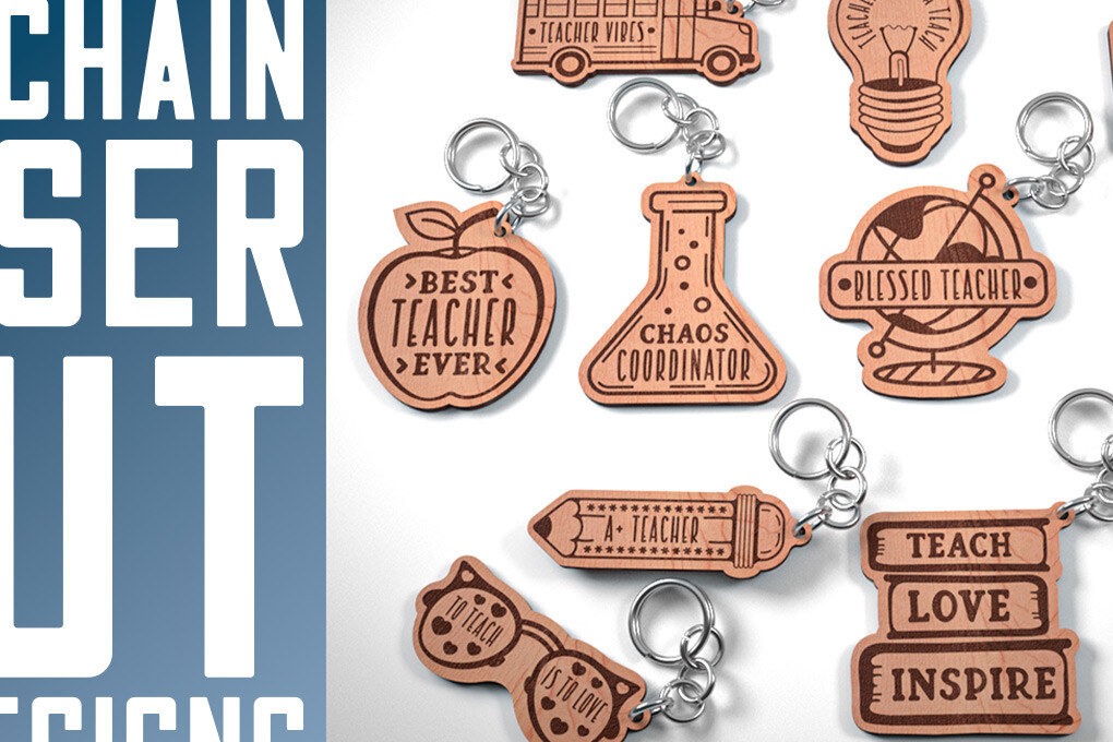 Intra απο ξύλο plywood 3mm-4mm πάχος – Teacher Keychain | Σχολείο Δίασταση  5x5 cm INTRAFABR-60593813