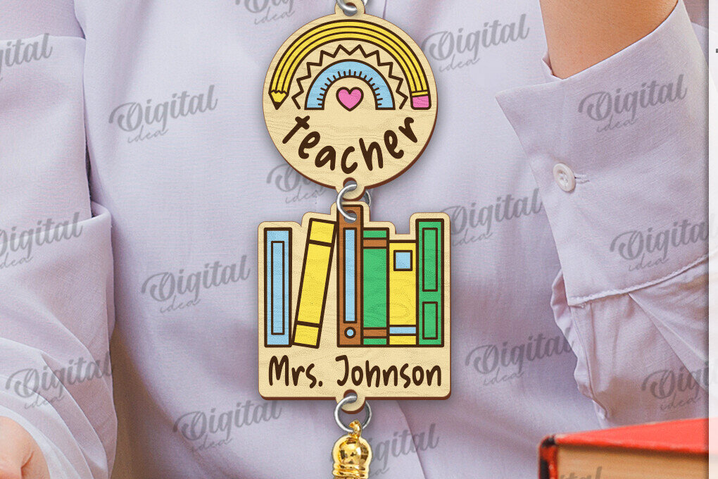 Intra απο ξύλο plywood 3mm-4mm πάχος – Δασκάλα Lanyard Decor Δίασταση  20x20 cm INTRAFABR-120166539