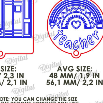 Intra απο ξύλο plywood 3mm-4mm πάχος – Δασκάλα Lanyard Decor Δίασταση  20x20 cm INTRAFABR-120166539 - Image 2