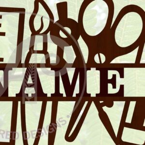 Intra απο ξύλο plywood 3mm-4mm πάχος – Αρχείο για το όνομα δασκάλου Δίασταση  20x20 cm INTRAFABR-64986515