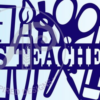 Intra απο ξύλο plywood 3mm-4mm πάχος – Αρχείο για το όνομα δασκάλου Δίασταση  20x20 cm INTRAFABR-64986515 - Image 3