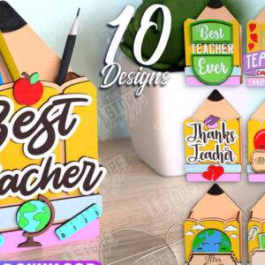 Intra απο ξύλο plywood 3mm-4mm πάχος – Πακέτο μολυβοθήκης δασκάλου | Στάντα στυλό Δίασταση 20x20 cm INTRAFABR-111598844