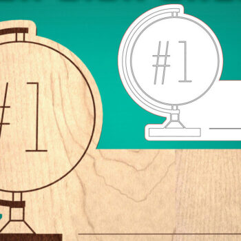 Intra απο ξύλο plywood 3mm-4mm πάχος – Teacher Sign | Σχολείο Δίασταση  40x30 cm INTRAFABR-57370783 - Image 1