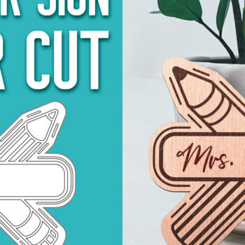 Intra απο ξύλο plywood 3mm-4mm πάχος – Teacher Sign | Σχολείο Δίασταση  40x30 cm INTRAFABR-57513944 - Image 7