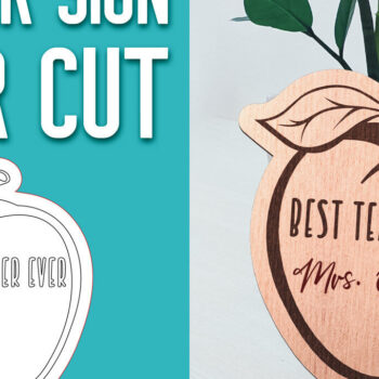 Intra απο ξύλο plywood 3mm-4mm πάχος – Teacher Sign | Σχολείο Δίασταση  40x30 cm INTRAFABR-57514036 - Image 1