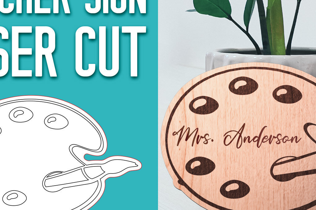 Intra απο ξύλο plywood 3mm-4mm πάχος – Teacher Sign | Σχολείο Δίασταση  40x30 cm INTRAFABR-57514284