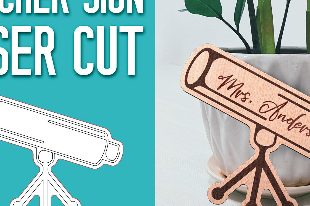 Intra απο ξύλο plywood 3mm-4mm πάχος – Teacher Sign | Σχολείο Δίασταση  40x30 cm INTRAFABR-57514396