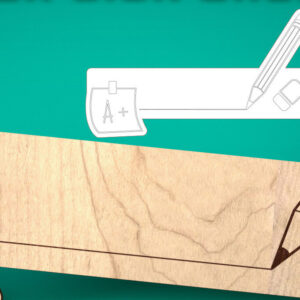 Intra απο ξύλο plywood 3mm-4mm πάχος – Teacher Sign | Σχολείο Δίασταση  40x30 cm INTRAFABR-57370399