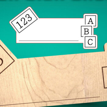 Intra απο ξύλο plywood 3mm-4mm πάχος – Teacher Sign | Σχολείο Δίασταση  40x30 cm INTRAFABR-57370694 - Image 1