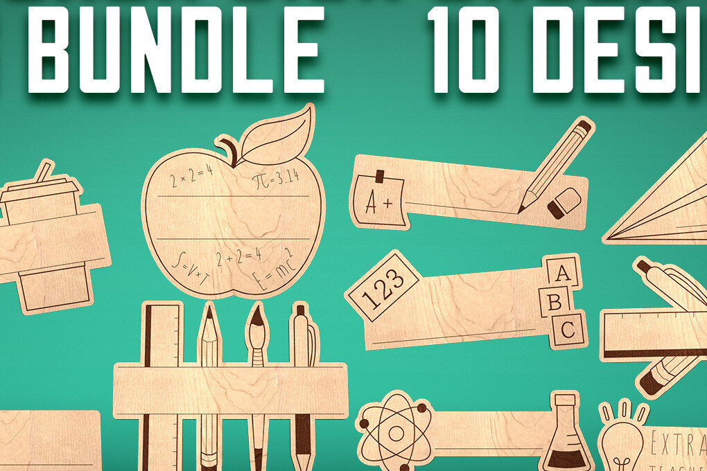 Intra απο ξύλο plywood 3mm-4mm πάχος – Teacher Sign | Σχολείο Δίασταση  40x30 cm INTRAFABR-57369956