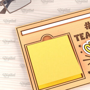 Intra απο ξύλο plywood 3mm-4mm πάχος – Δάσκαλος κολλώδες σημειωματάριο, Δίασταση 20x20 cm INTRAFABR-96508354