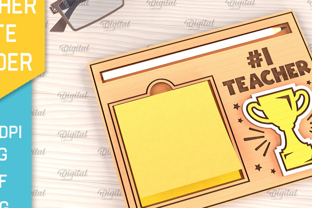 Intra απο ξύλο plywood 3mm-4mm πάχος – Δάσκαλος κολλώδες σημειωματάριο, Δίασταση  20x20 cm INTRAFABR-96508354