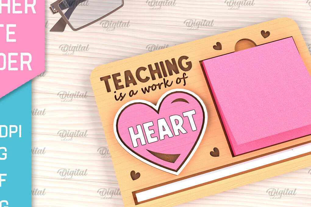 Intra απο ξύλο plywood 3mm-4mm πάχος – Δάσκαλος κολλώδες σημειωματάριο, Δίασταση  20x20 cm INTRAFABR-96508382