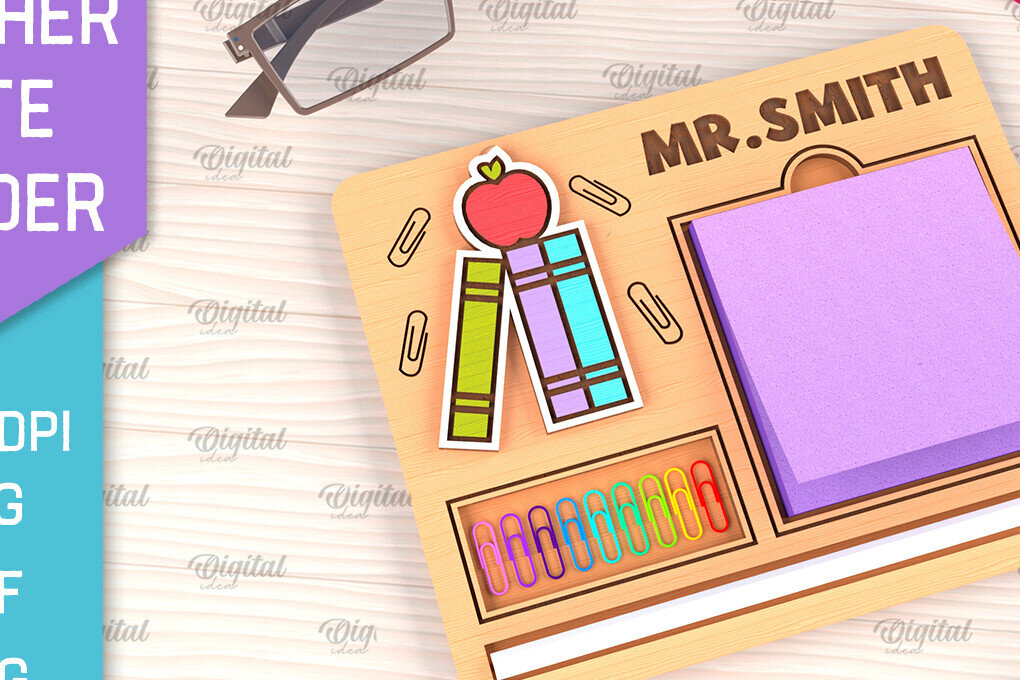 Intra απο ξύλο plywood 3mm-4mm πάχος – Δάσκαλος κολλώδες σημειωματάριο, Δίασταση  20x20 cm INTRAFABR-96508405