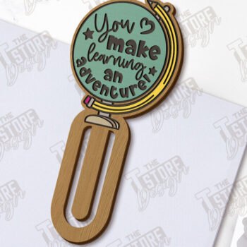 Intra απο ξύλο plywood 3mm-4mm πάχος – Κοπή λέιζερ σελιδοδεικτών δασκάλου|Σελίδα Δίασταση 20x20 cm INTRAFABR-119607983 - Image 1