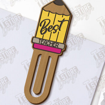 Intra απο ξύλο plywood 3mm-4mm πάχος – Κοπή λέιζερ σελιδοδεικτών δασκάλου|Σελίδα Δίασταση 20x20 cm INTRAFABR-119607985 - Image 1