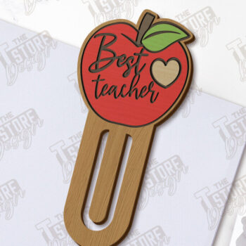 Intra απο ξύλο plywood 3mm-4mm πάχος – Κοπή λέιζερ σελιδοδεικτών δασκάλου|Σελίδα Δίασταση 20x20 cm INTRAFABR-119607979 - Image 1